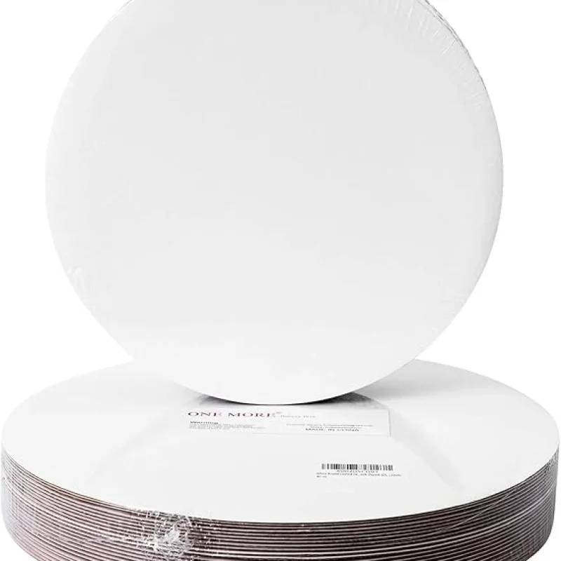 10" White Cake board Round,Disposable Cake Circle Base Boards Cake Cardboard 10 inch, pack of 10